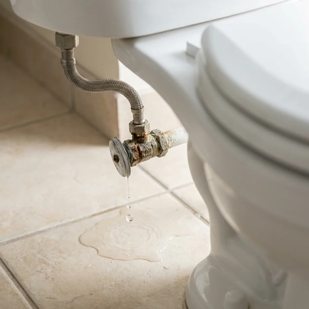 Leaking Plumbing Valve