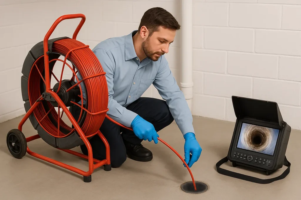 Chicagoland camera sewer line inspecitons